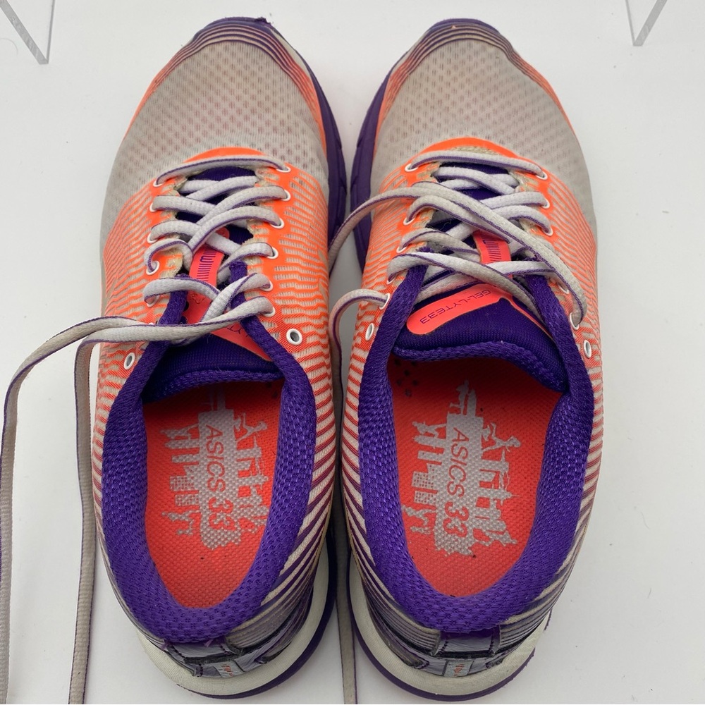 Asics Gel Lyte 33 Women Size 8 Shoes White Running Athletic Training Sneakers - Picture 8 of 11
